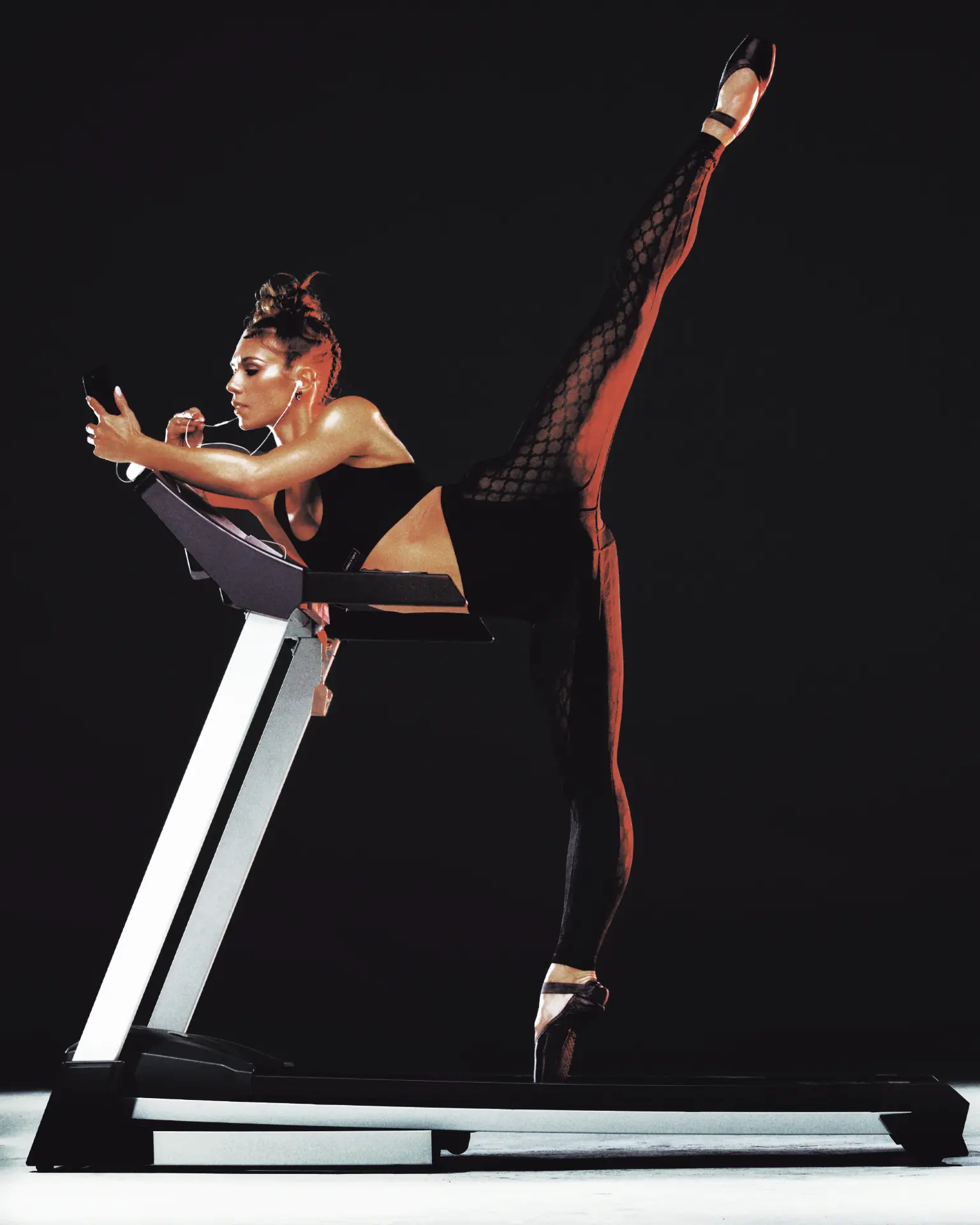 Savage x Fenty — ballerina on treadmill