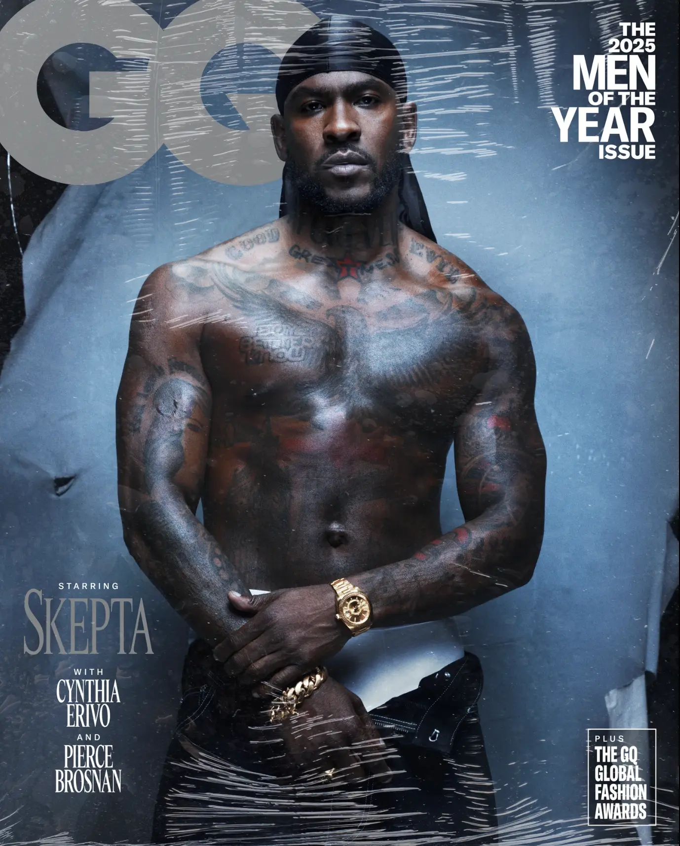 Skepta — GQ Men of the Year cover portrait