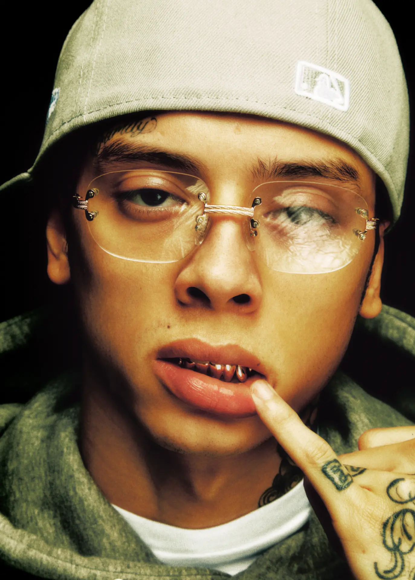 Archive portrait with glasses