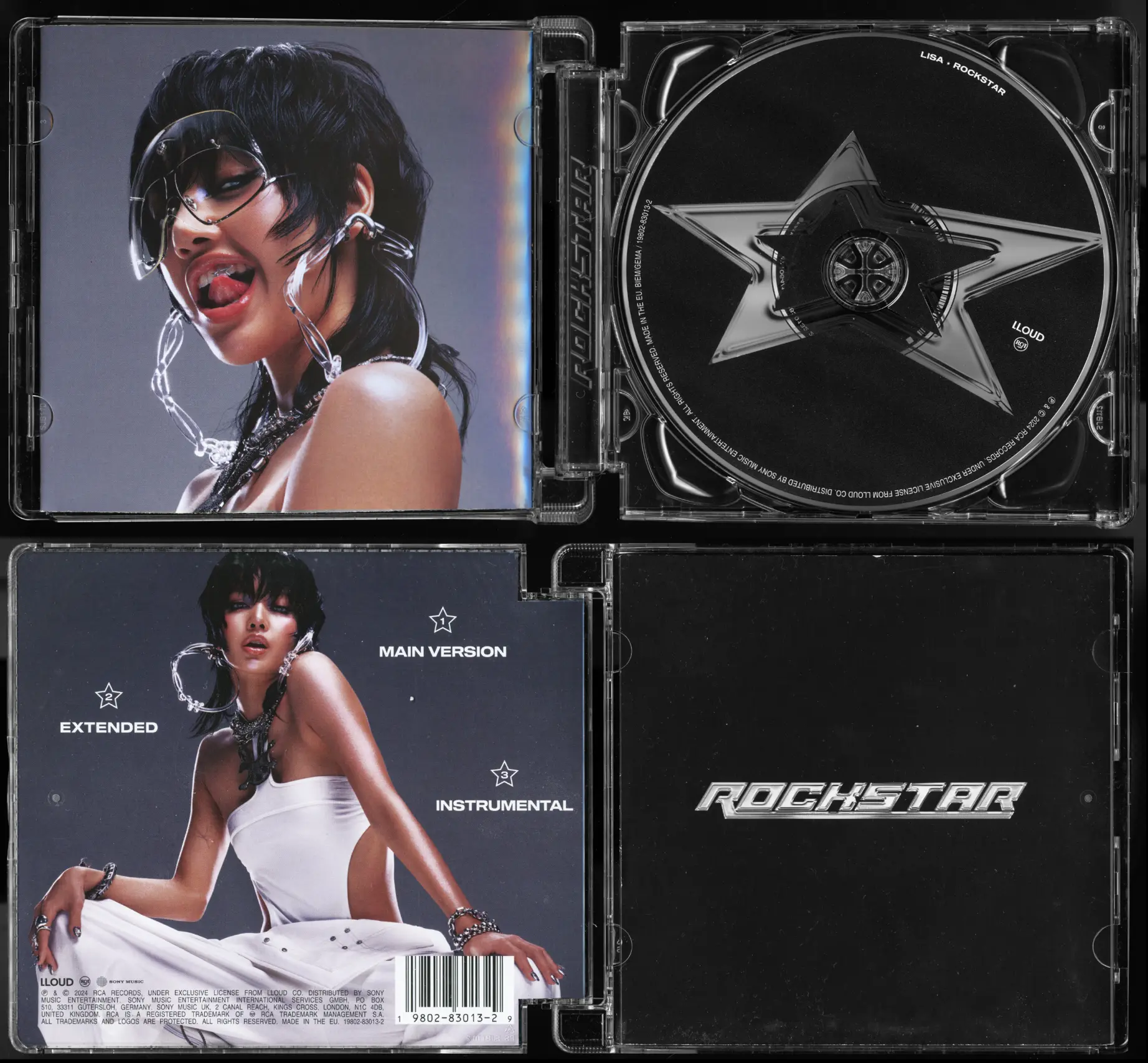 Lalisa — Rockstar CD package artwork