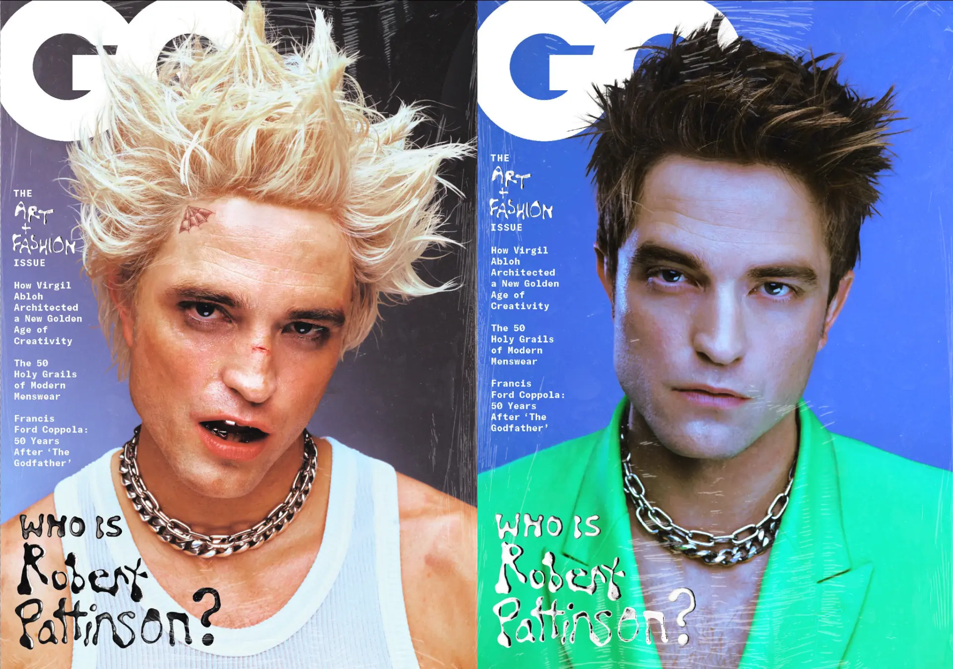 Rob Pattinson — GQ The Art + Fashion Issue cover