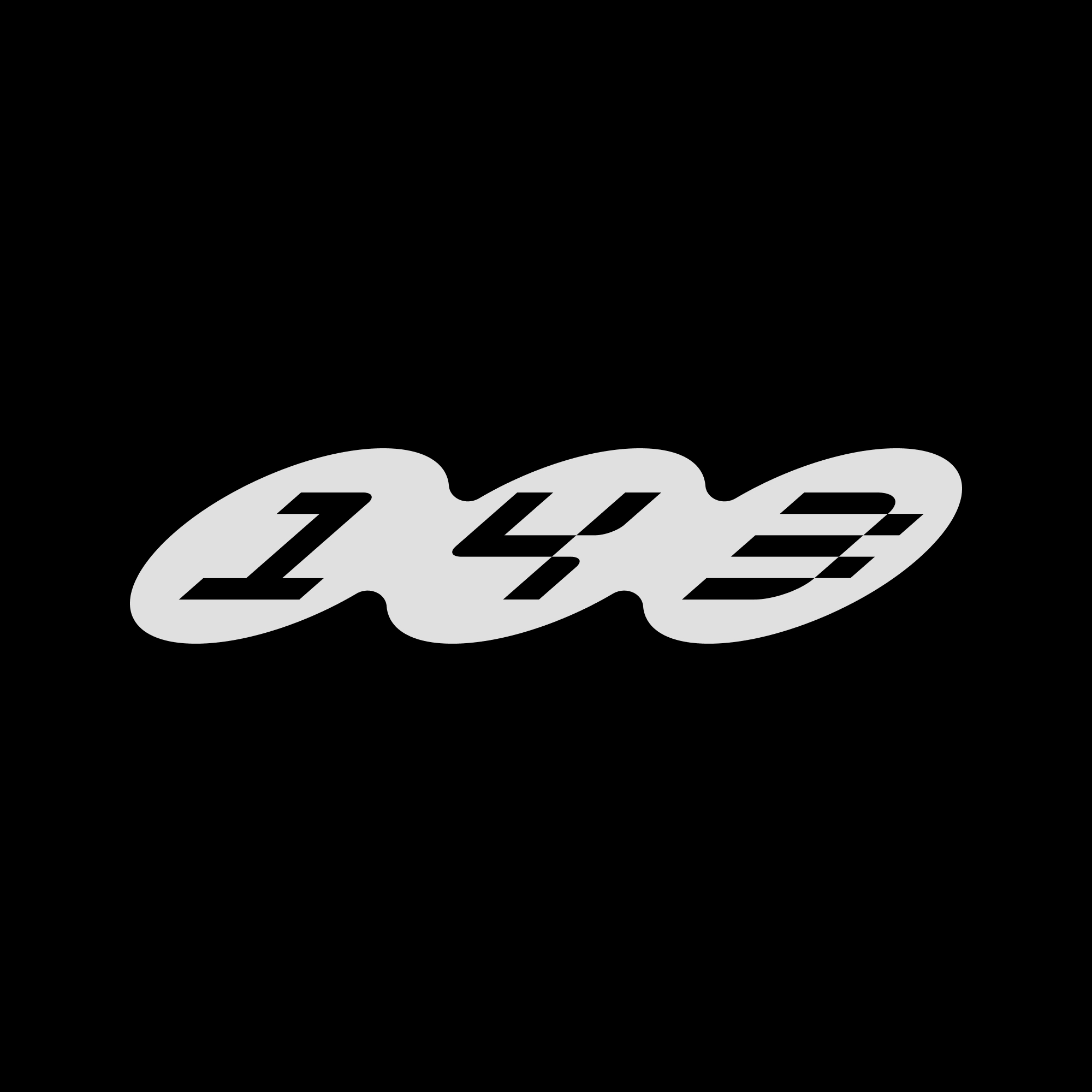 Katy Perry — 143 stylised logo on black